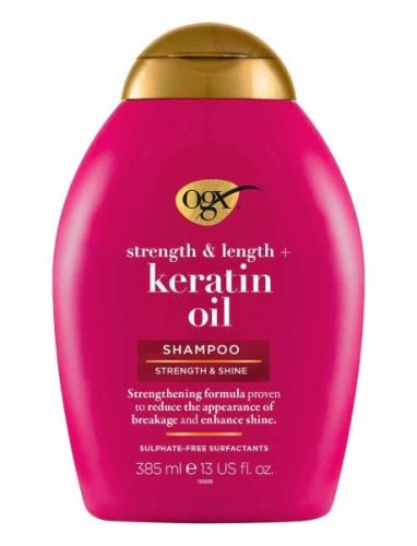 Keratin Oil Shampoo 385 Ml Schampo Nude Ogx