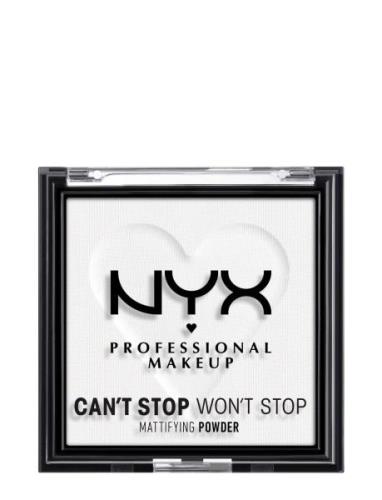 Can't Stop Won’t Stop Mattifying Powder Ansiktspuder Smink NYX Profess...