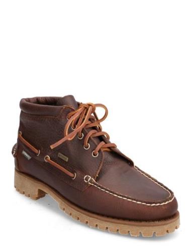 Ranger Mid Tumbled Wp Snörade Stövlar Brown Sebago