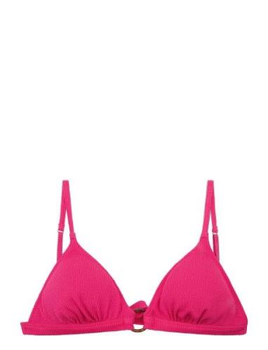 Carly Swimwear Bikinis Bikini Tops Triangle Bikinitops Pink Love Stori...