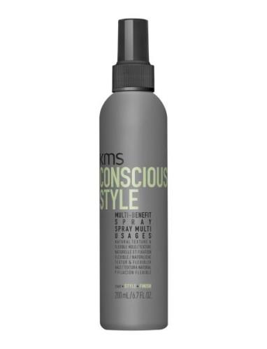 Kms Consciousstyle Multi-Benefit Spray 200 Ml Hårsprej Mouse Nude KMS ...