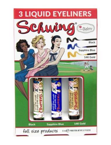 Schwing Holiday Trio Eyeliner Smink Multi/patterned The Balm