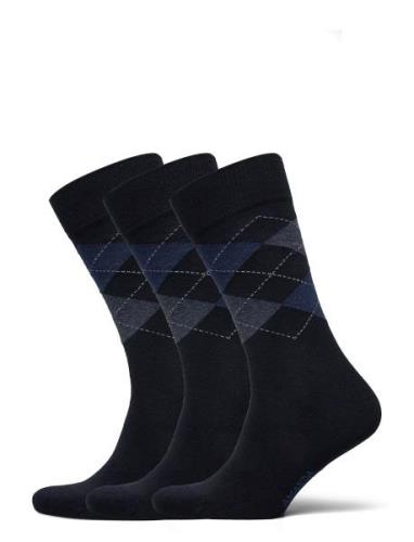 True Ankle Argyle Underwear Socks Regular Socks Black Amanda Christens...