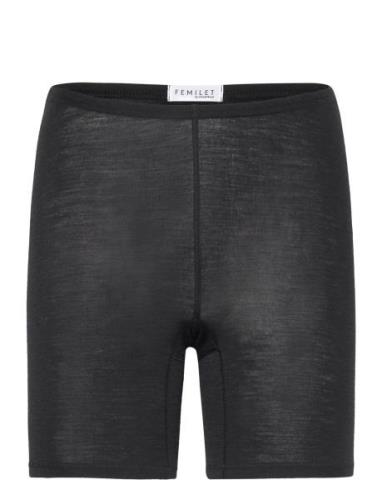 Femilet Juliana Mid Thigh Short Wool Svart