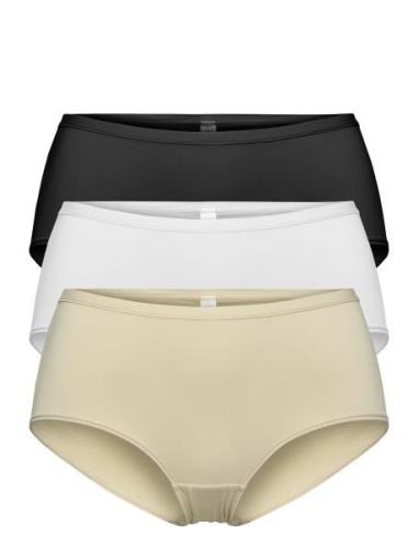 Brief 3-Pack Polly Regular Hipstertrosa Underkläder Multi/patterned Li...