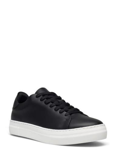 Selected Homme Slhdavid Chunky Leather Sneaker Noos O Svart