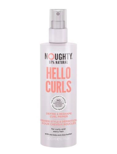 Hello Curls Define And Reshape Curl Primer Hårsprej Mouse Nude Noughty