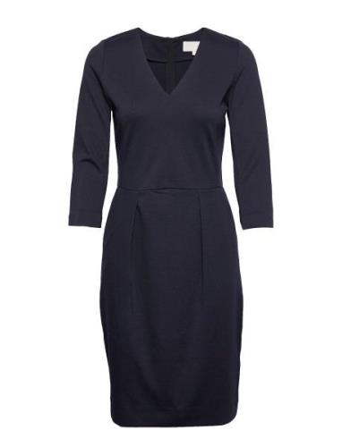 Nira Dress Knälång Klänning Navy InWear