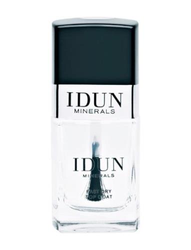 Fast Dry Top Coat Brilliant Nagellack Smink Nude IDUN Minerals