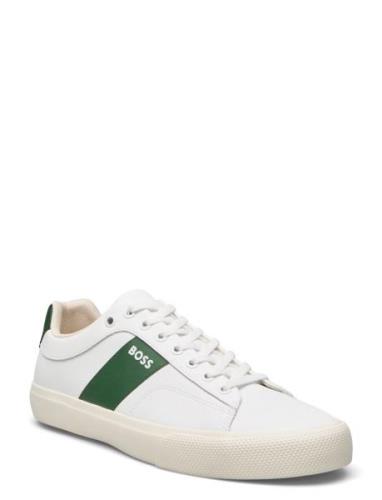 Aiden_Tenn_Flrb Låga Sneakers White BOSS