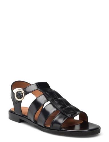 Sandals Platta Sandaler Black Billi Bi