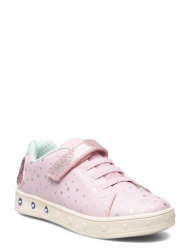 J Skylin Girl C Låga Sneakers Pink GEOX