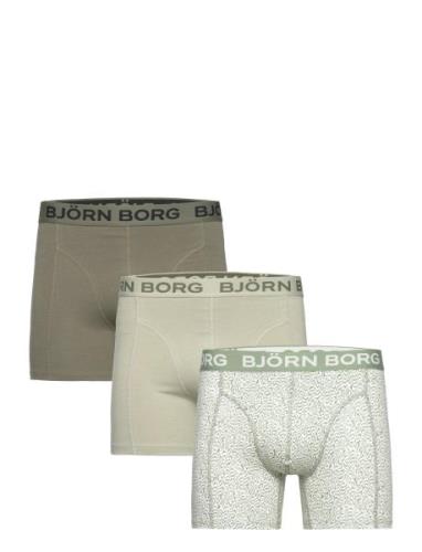 Björn Borg Cotton Stretch Boxer 3P Grön