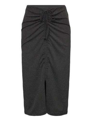 Vero Moda Vmkanva Hw Calf Skirt Jrs Svart