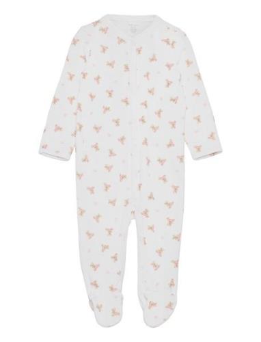 Ralph Lauren Baby Bear Covrall- Piece-Coveral Vit