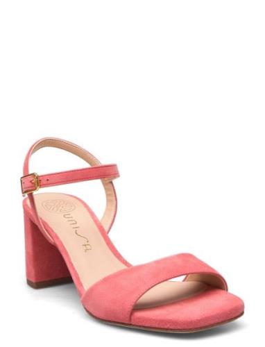 Moraty24Ks Sandal Med Klack Pink UNISA