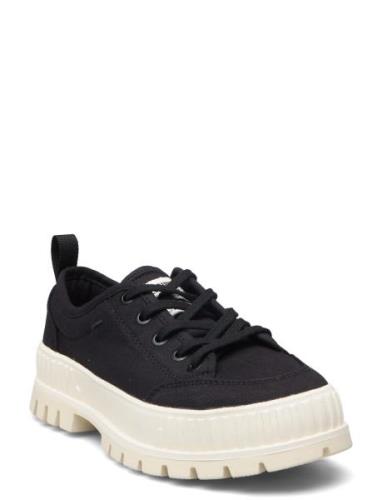 Pallashock Lo Org 2 Låga Sneakers Black Palladium