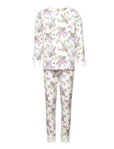 Pajama Unicorns And Cute Anima Pyjamas Set Multi/patterned Lindex