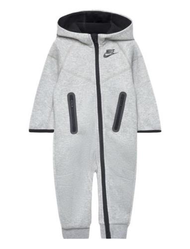 Nike Nike Tech Fleece Hooded Coverall Grå