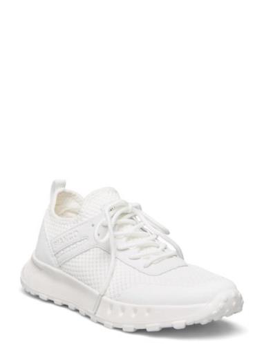 Bialauren Laceup Sneaker Flyknit Låga Sneakers White Bianco