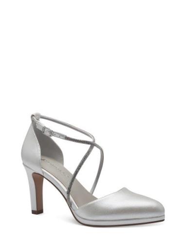 Women Court Sho Shoes Heels Pumps Classic White Tamaris