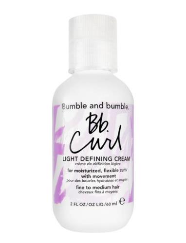 Bb. Curl Light Defining Cream Travel Stylingcream Hårprodukter Nude Bu...