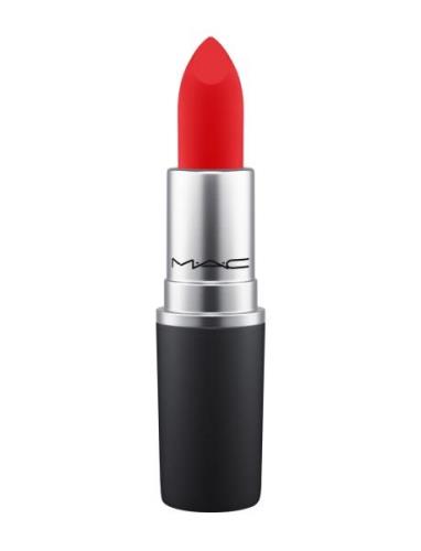 Powder Kiss Lipstick - You’re Buggin’, Lady Läppstift Smink Red MAC