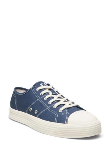 Armin Canvas Low-Top Sneaker Låga Sneakers Blue Polo Ralph Lauren