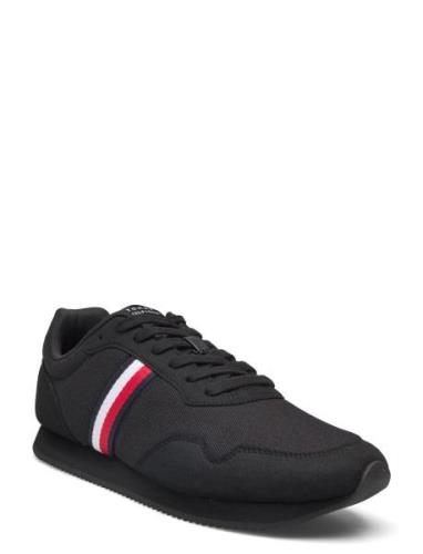 Lo Runner Mix Låga Sneakers Black Tommy Hilfiger