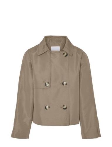 Vmzoa Trenchcoat Girl Tunnjacka Skaljacka Beige Vero Moda Girl