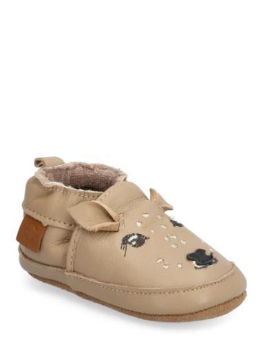 Mikk-line Leather Slipper - 3D Beige