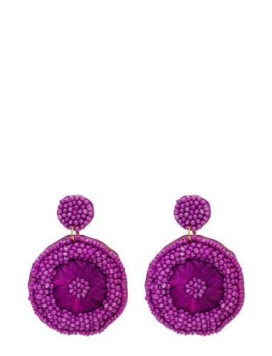 Pequina Ear Örhänge Smycken Purple Pipol's Bazaar