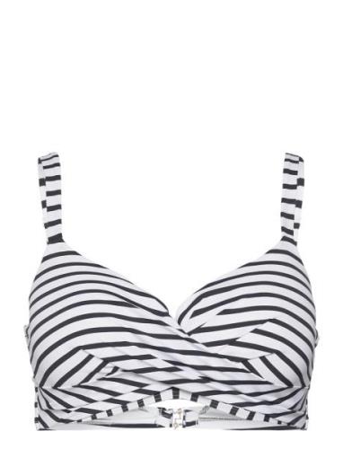 Lindex Swim Bra Liljatshirt Twist Mat Vit