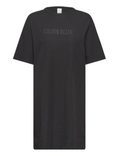 Calvin Klein S/S Nightshirt Svart