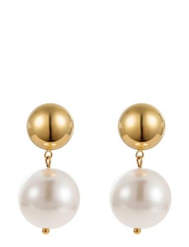 Jolie Pearl Earring Örhänge Smycken Gold By Jolima