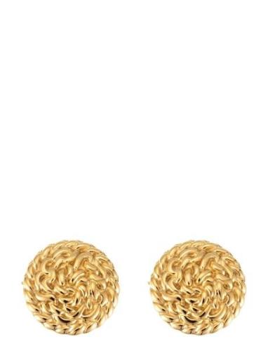Miami Earring Accessories Jewellery Earrings Studs Gold By Jolima