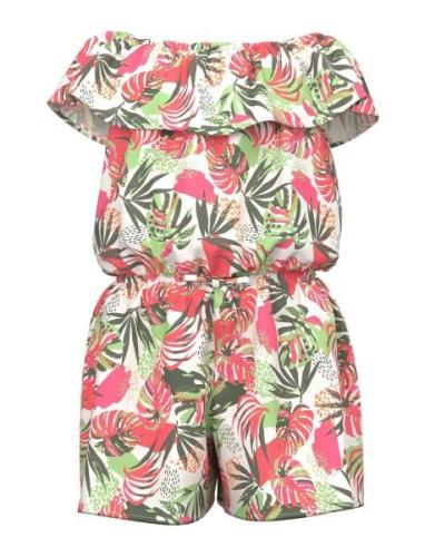 Nmfvinaya Ss Playsuit F Jumpsuit Multi/patterned Name It