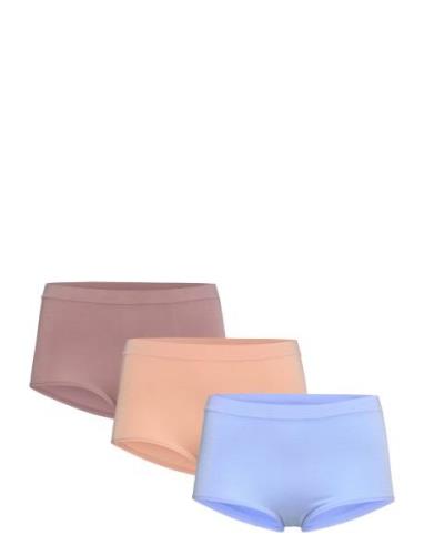 Brief Sally Brief High Seamle Trosa Brief Tanga Blue Lindex