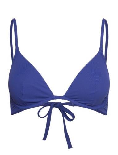 Lindex Swim Bra Line Wire Blå