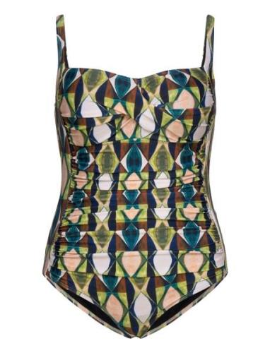 Porto Swimsuit Baddräkt Badkläder Multi/patterned Missya