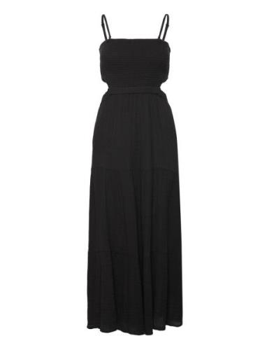 Premium Surf Maxi Dress Maxiklänning Festklänning Black Rip Curl