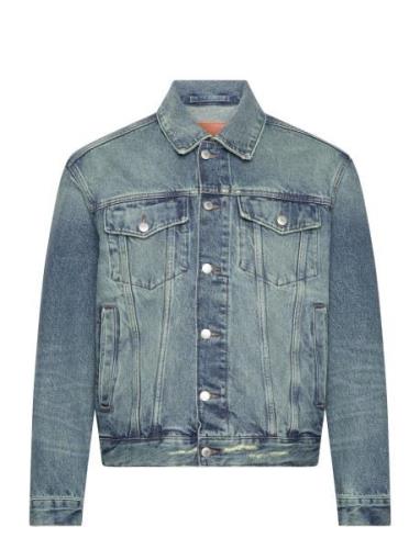 Denim Trucker Jacket Jeansjacka Denimjacka Blue GANT