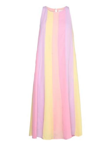 Nupenelope Spring Dress Maxiklänning Festklänning Pink Nümph