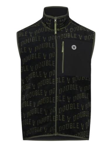 Double A By Wood Wood Dax Ivy Fleece Vest Svart