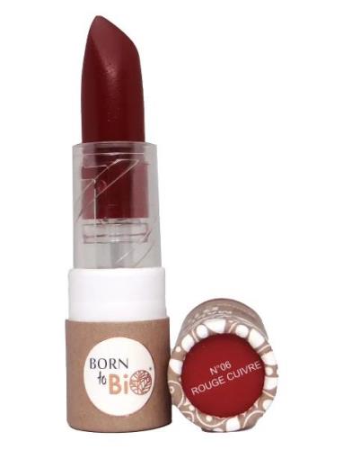 Born To Bio Organic Matt Lipstick Läppstift Smink Red Born To Bio