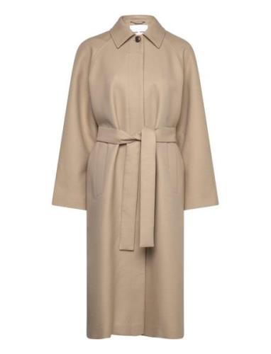 Sada Trench Coat 15201 Trench Coat Rock Beige Samsøe Samsøe