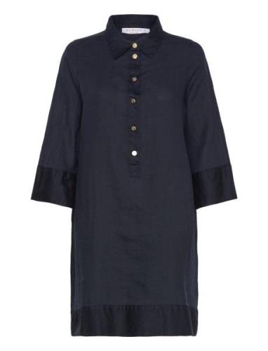 Ninette Dress Kort Klänning Navy BUSNEL