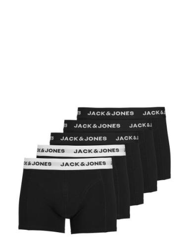 Jacsolid Trunks 5 Pack Op Boxerkalsonger Black Jack & J S