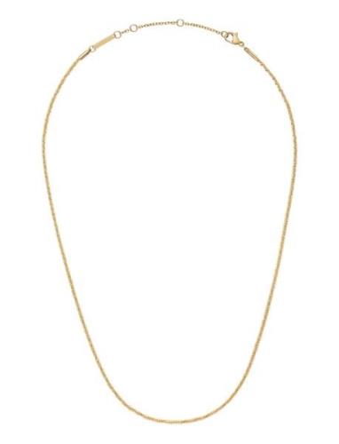 Daniel Wellington Elan Twisted Chain Necklace Short G Guld