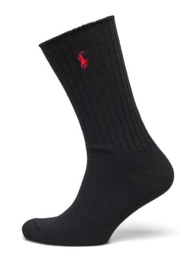 Polo Ralph Lauren Underwear Cotton-Blend Crew Socks Svart